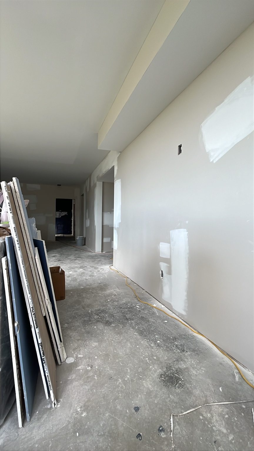 Drywall finishing and interior prep